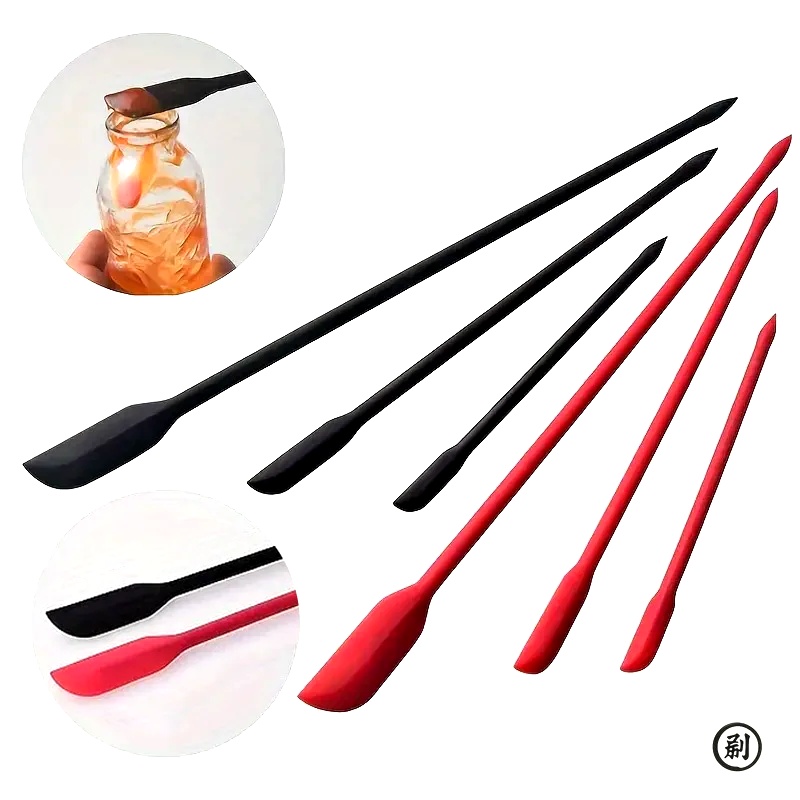 Mini Kitchen Baking - 3-Piece Mini Silicone Spatula Set -