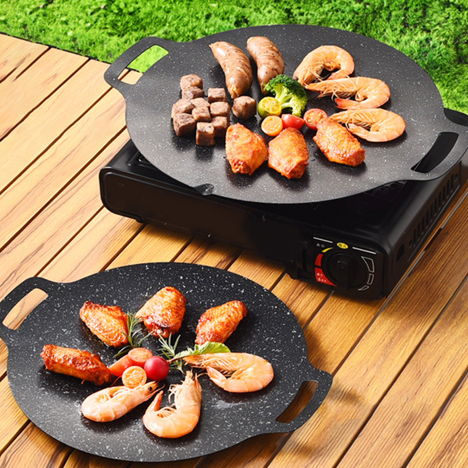Kitchen Baking Tray Organiser - High Temperature Proof Maifan Stone Non-stick
