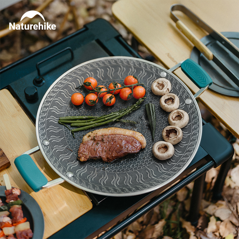 Kitchen Baking Tray Organiser - Naturehike BBQ Cooking Grill Pan Camping