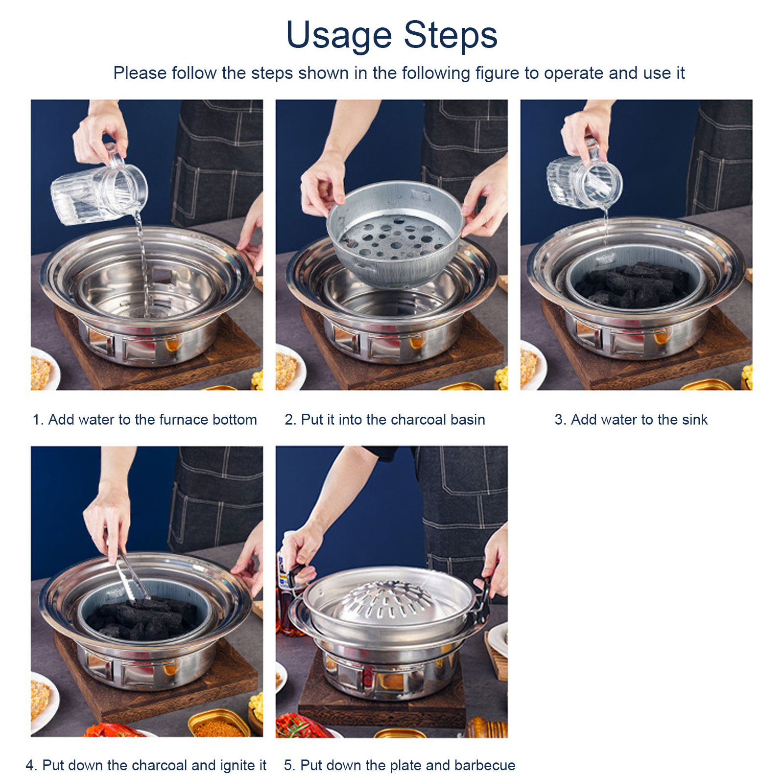 Thai Barbecue Grill Pan Thai B - Kitchen Baking Tray Organiser recensione e prezzo