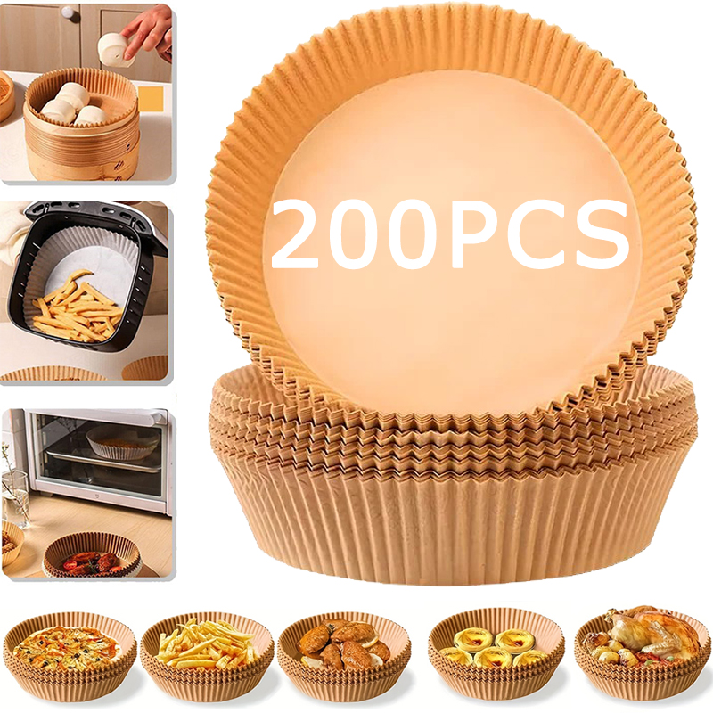 Air Fryer Baking Paper Liners  - Kitchen Baking Tray Organiser recensione e prezzo