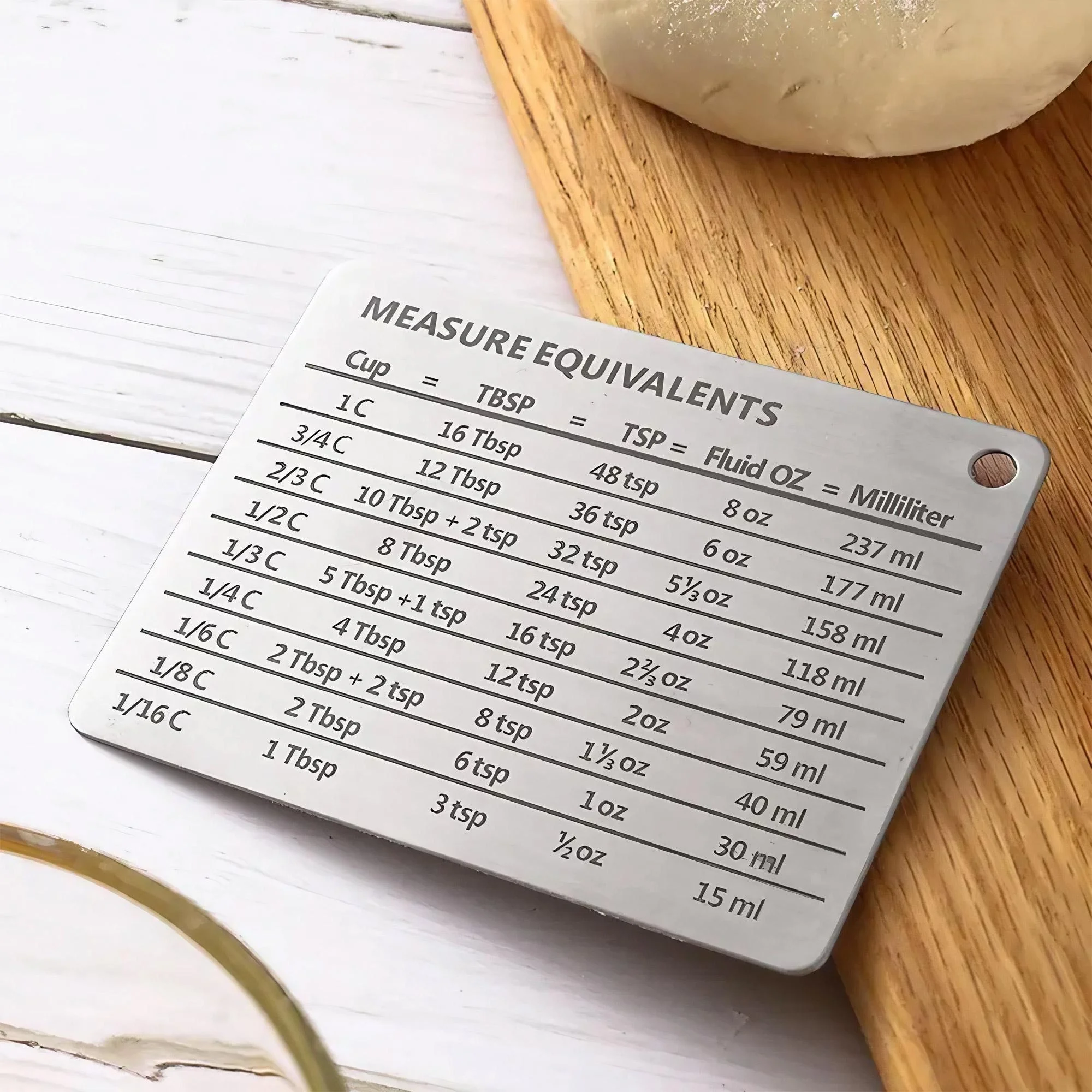 Stainless Steel Kitchen Scale  - Kitchen Baking Conversion Chart recensione e prezzo