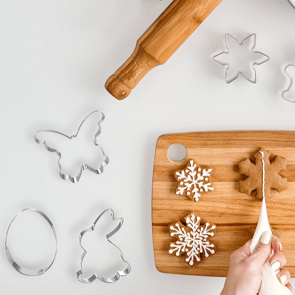1Set Stainless Steel Easter Co - Baking Kitchen Diy recensione e prezzo