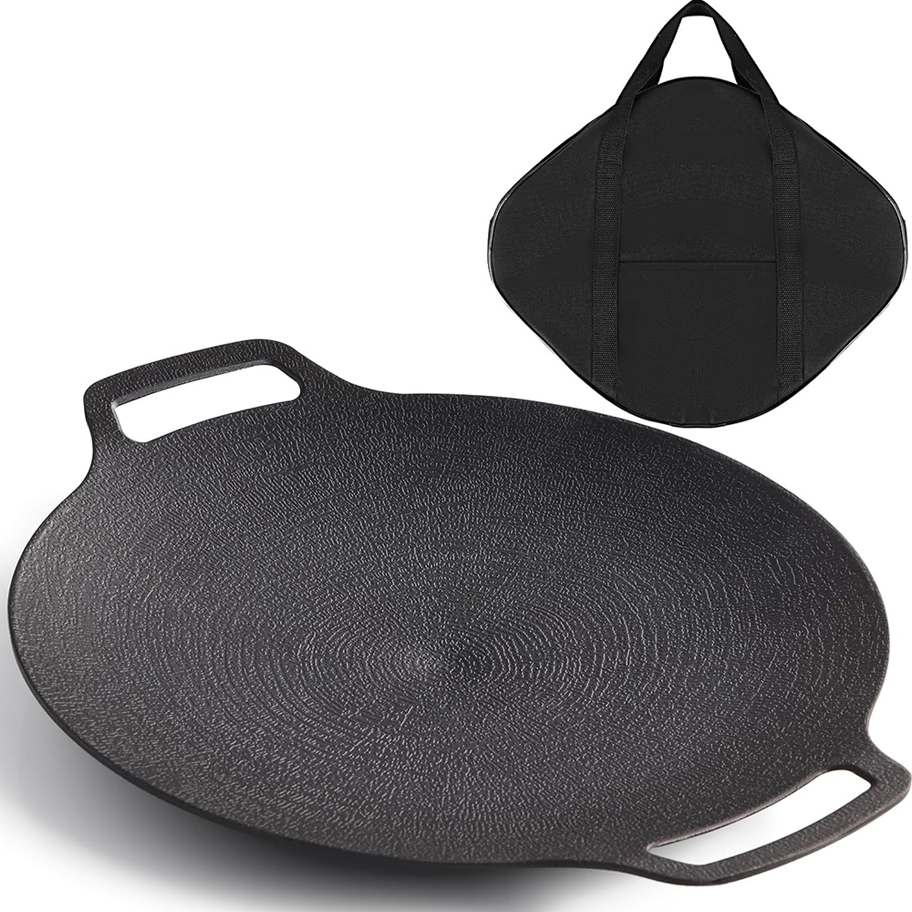 Korean BBQ Grill Pan Non-stick - Kitchen Baking Tray Organiser recensione e prezzo