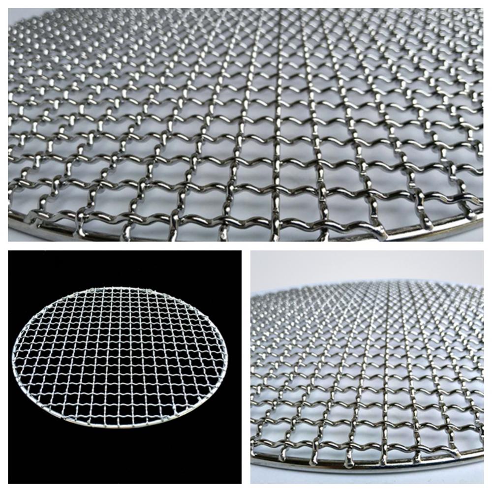 Stainless Steel Round BBQ Gril - Kitchen Baking Tray Organiser recensione e prezzo