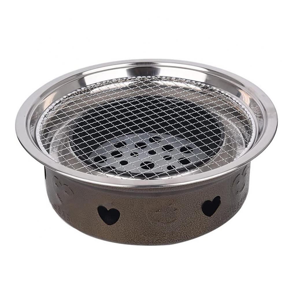 Stainless Steel Round BBQ Gril - Kitchen Baking Tray Organiser recensione e prezzo