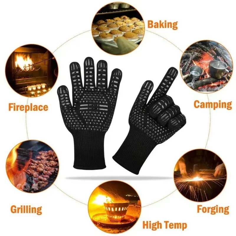 One Piece BBQ Gloves High Temp - Kitchen Baking Gloves recensione e prezzo