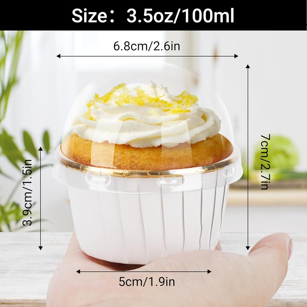 50 pcs Muffins Cup Paper Cupca - Baking Kitchen Diy recensione e prezzo