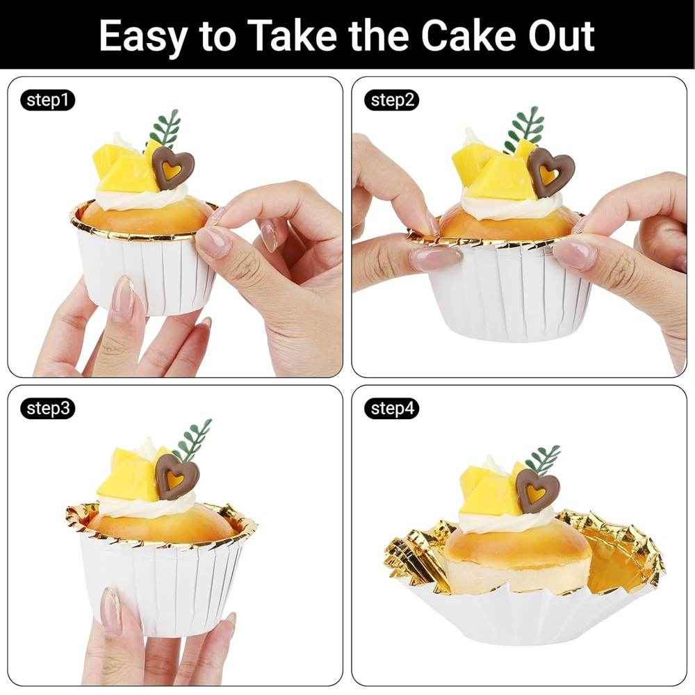 50 pcs Muffins Cup Paper Cupca - Baking Kitchen Diy recensione e prezzo