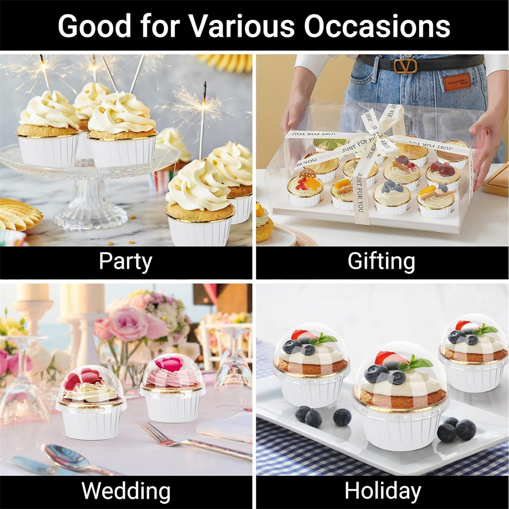 50 pcs Muffins Cup Paper Cupca - Baking Kitchen Diy recensione e prezzo