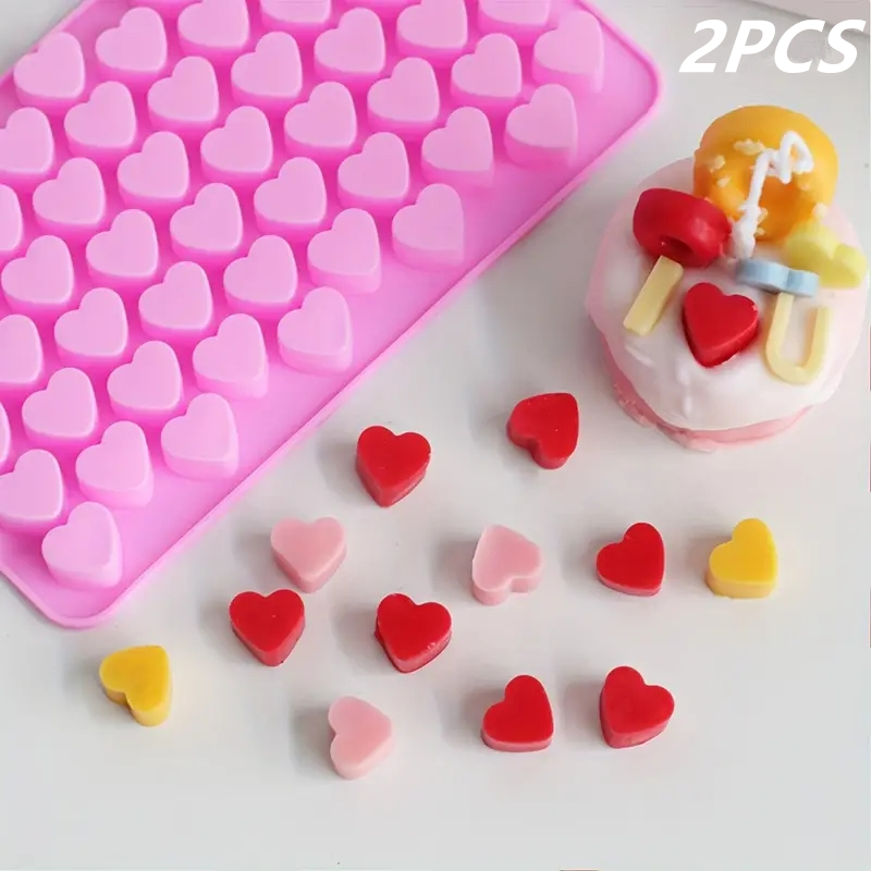 55 Mini Heart Shapes Silicone  - Mini Kitchen Baking recensione e prezzo