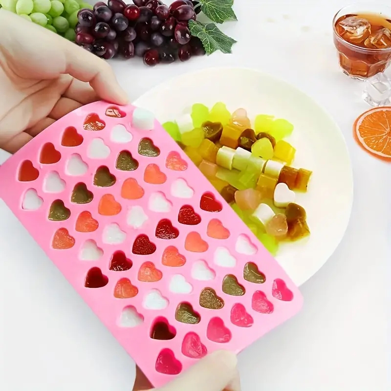 55 Mini Heart Shapes Silicone  - Mini Kitchen Baking recensione e prezzo