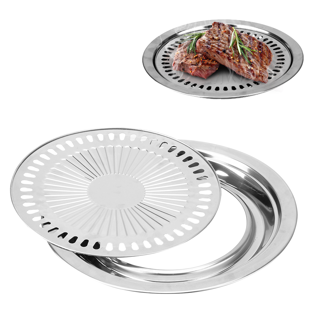 Smokeless Barbecue Grill Pan N - Kitchen Baking Tray Organiser recensione e prezzo