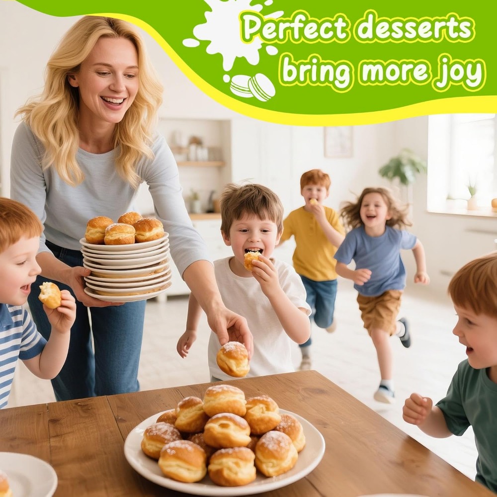 Long Cream Puff Piping Tips Se - Decorating Tip Set recensione e prezzo