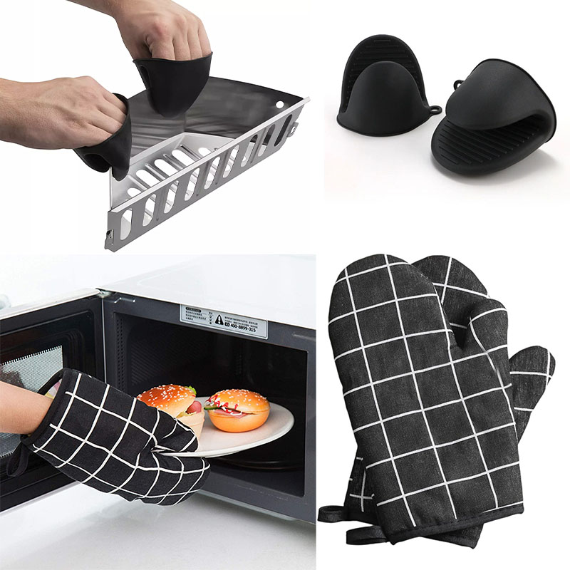 Silicone Heat Resistant Pinch  - Kitchen Baking Gloves recensione e prezzo