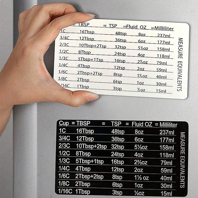 Kitchen Baking Magnetic Measur - Kitchen Baking Conversion Chart recensione e prezzo