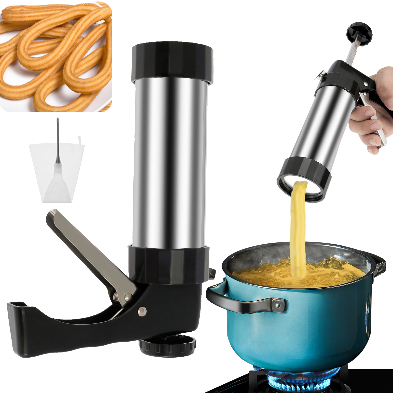 Churrera Churro Maker Machine  - Kitchen Baking Machine recensione e prezzo