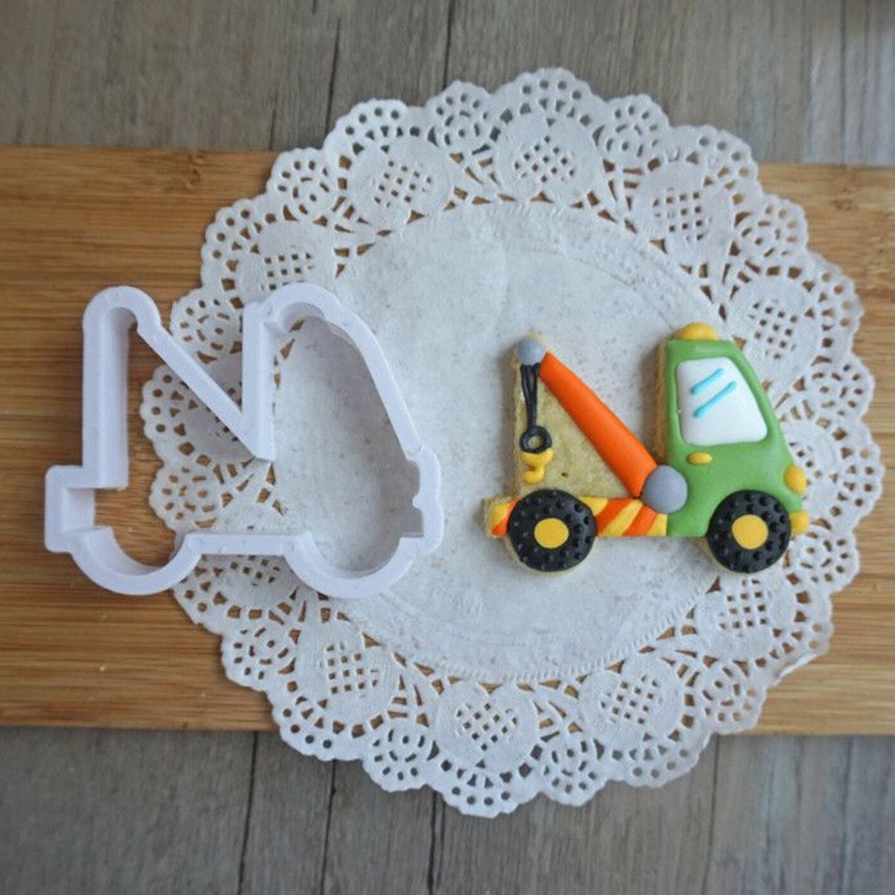 8Pcs Car Transport Design Plas - Baking Kitchen Diy recensione e prezzo