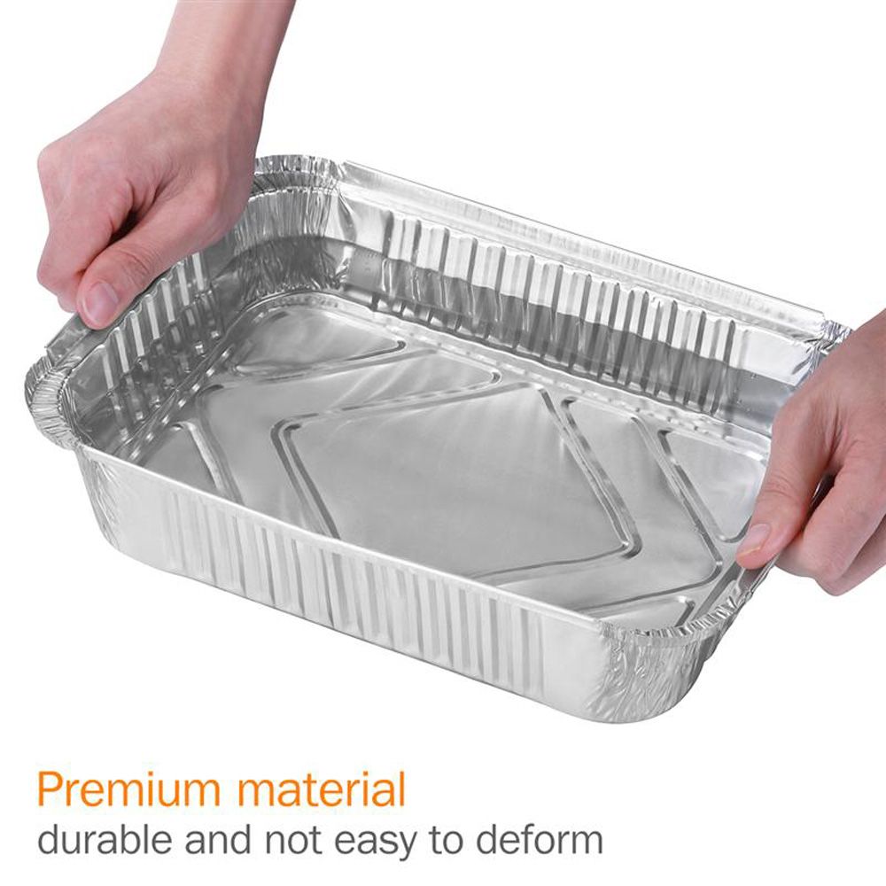 Disposable BBQ Drip Pans Alumi - Kitchen Baking Tray Organiser recensione e prezzo