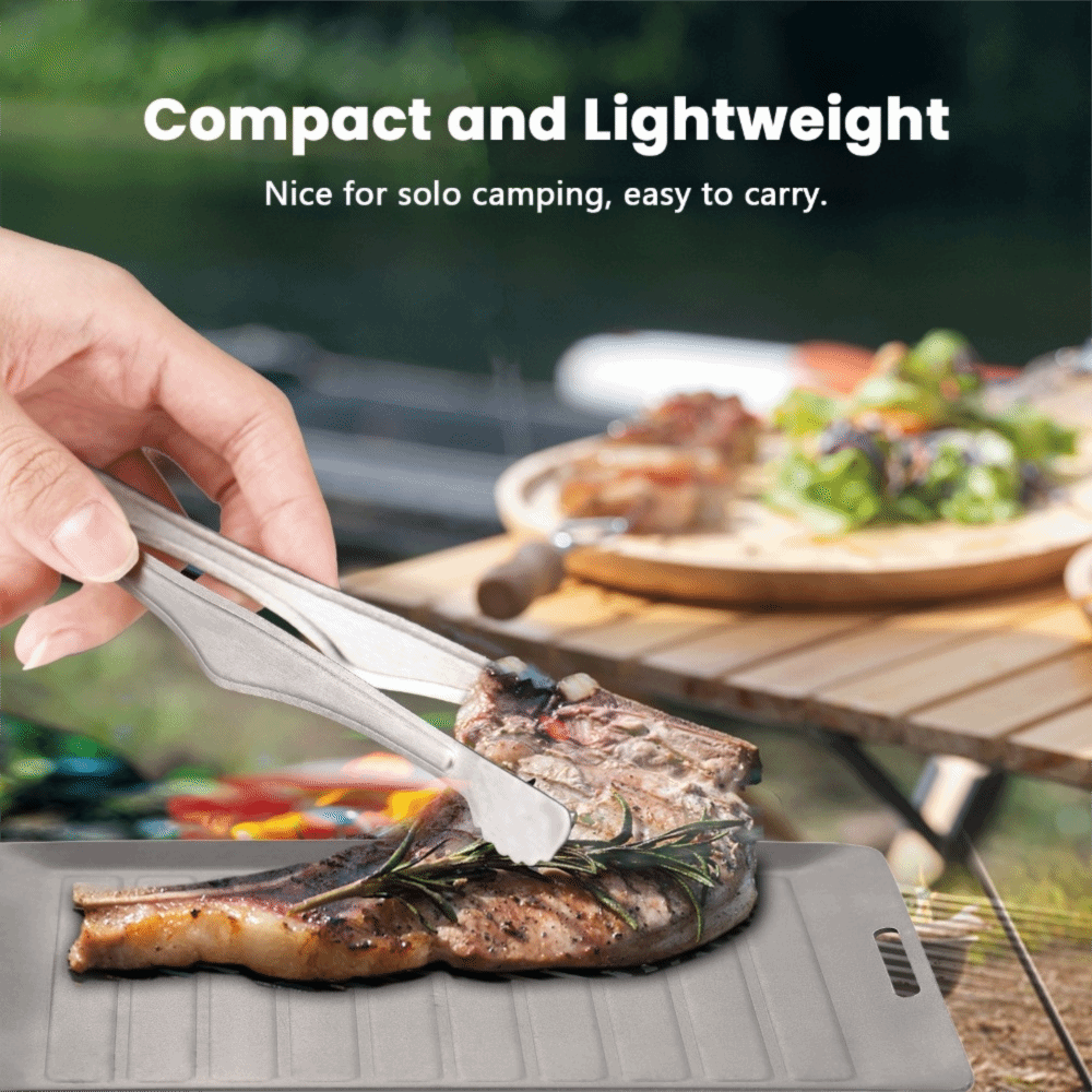 Durable Titanium Camping Grill - Kitchen Baking Tray Organiser recensione e prezzo