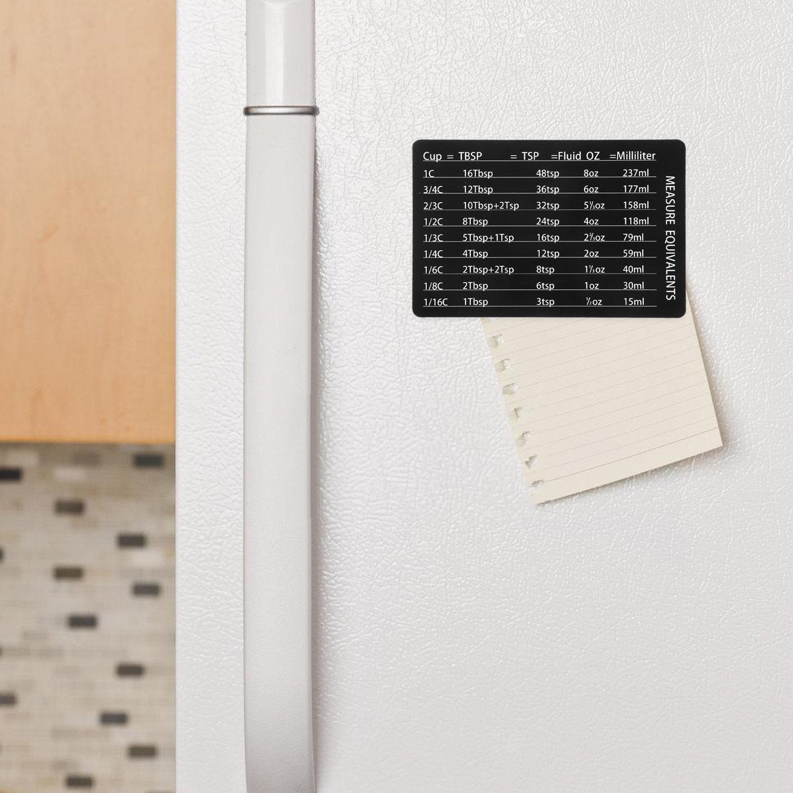 Reusable Magnetic Conversion C - Kitchen Baking Conversion Chart recensione e prezzo