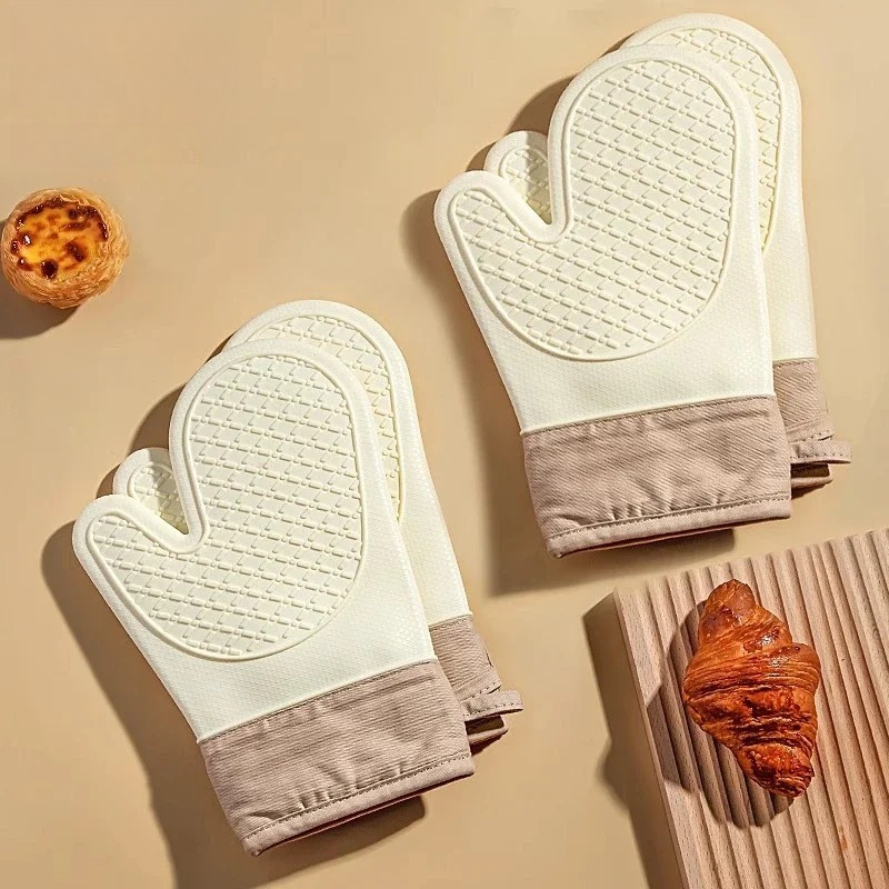1PC Heat-Resistant Silicone Ov - Kitchen Baking Gloves recensione e prezzo