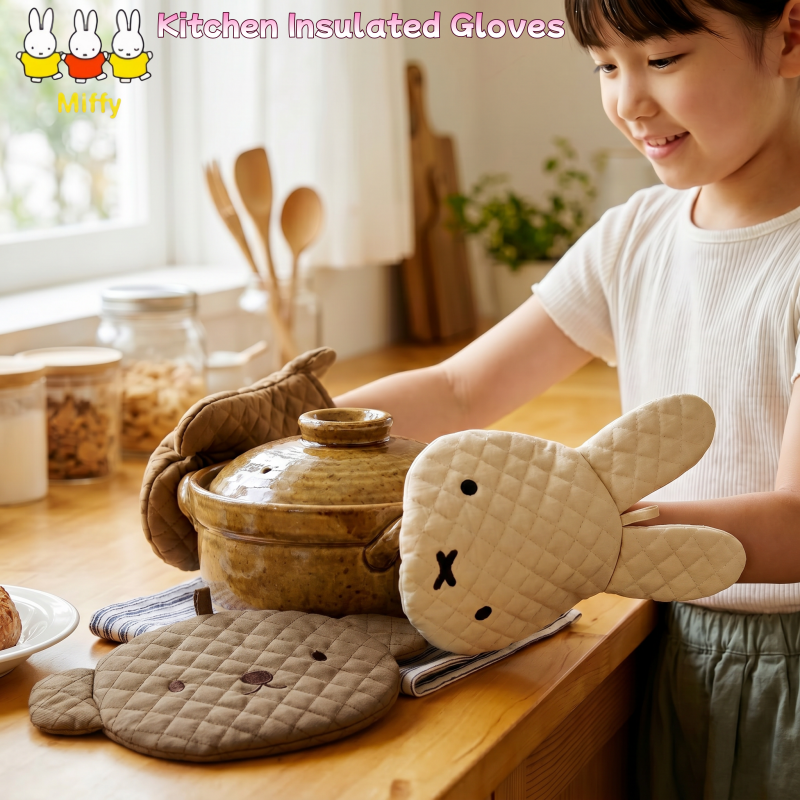 Kawaii Miffy Insulated Kitchen - Kitchen Baking Gloves recensione e prezzo