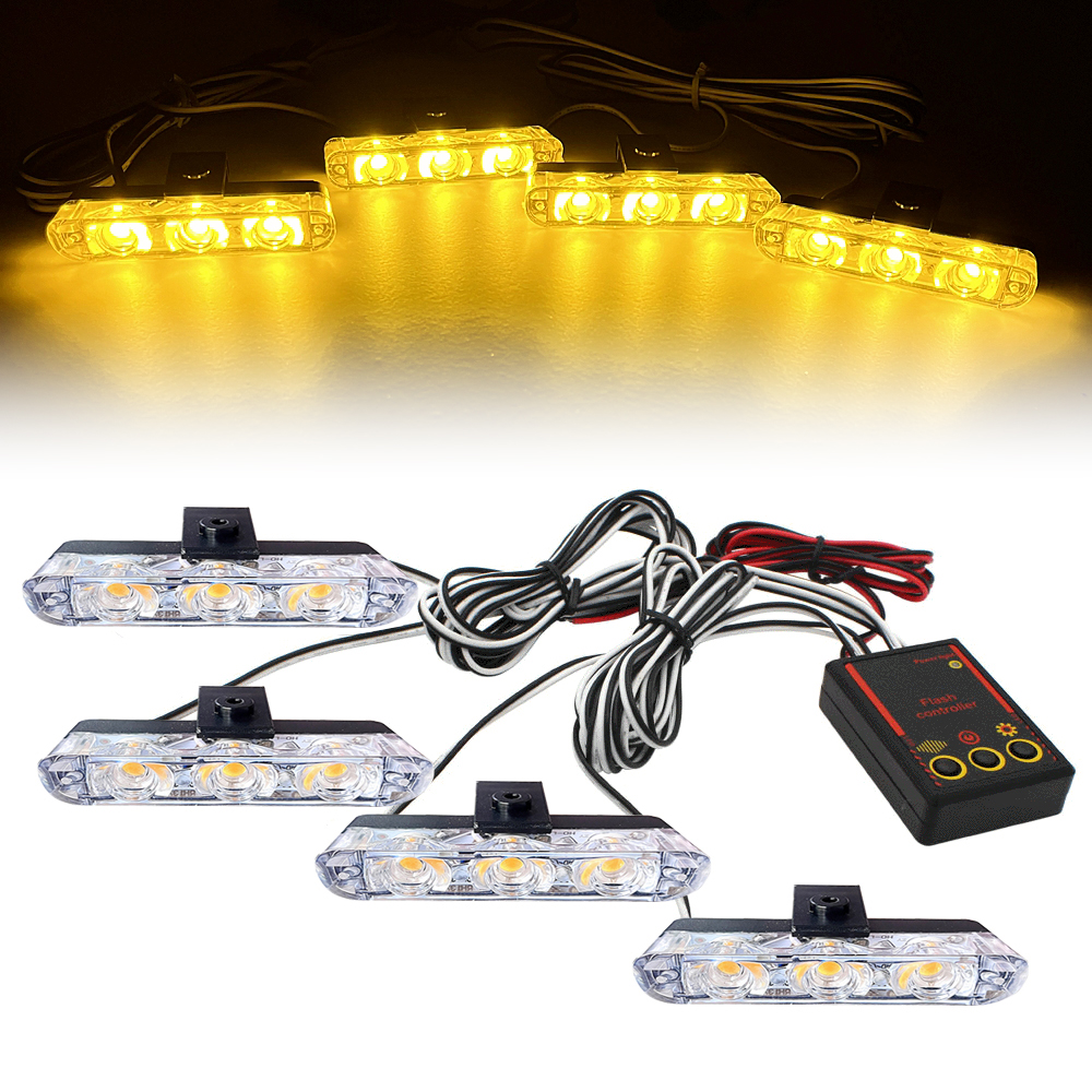12V Car Grille Strobe Light He - Mini Kitchen Baking recensione e prezzo