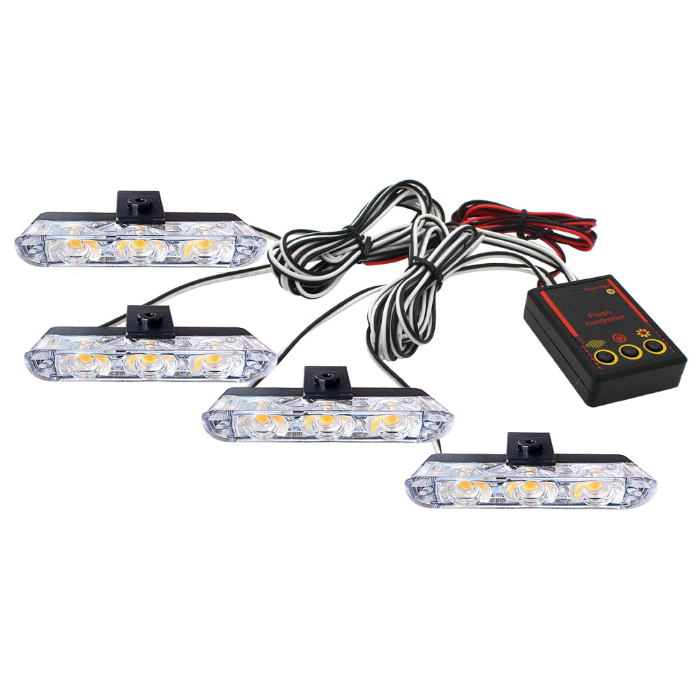 12V Car Grille Strobe Light He - Mini Kitchen Baking recensione e prezzo
