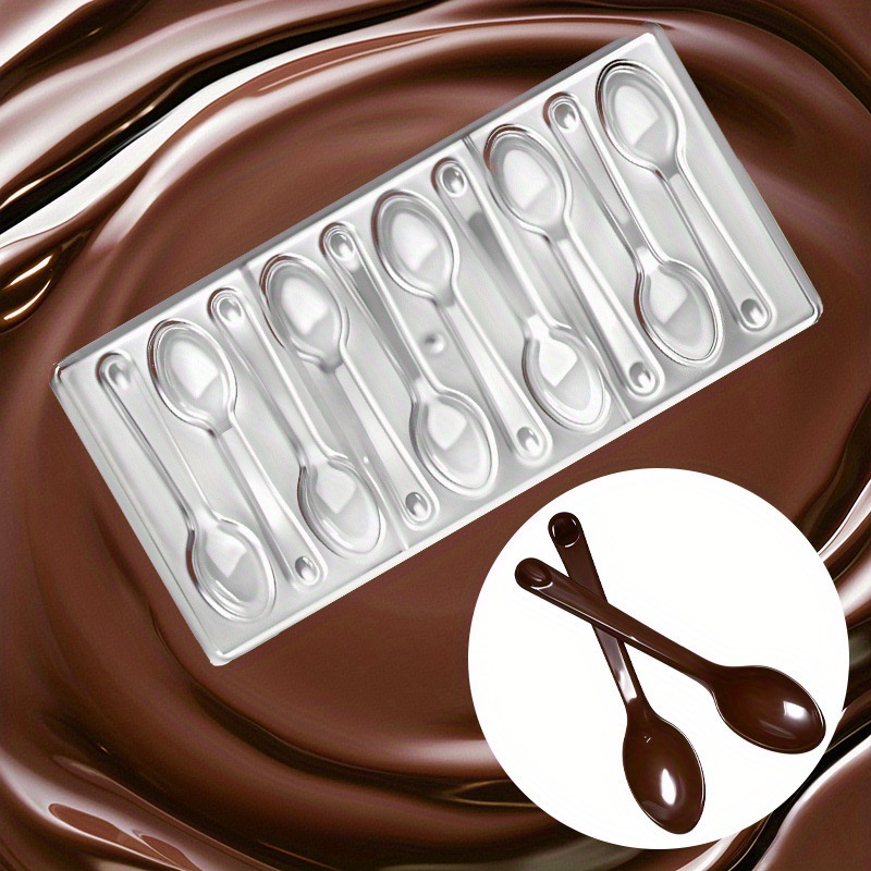 1PC Spoon Shaped Chocolate Mol - Baking Kitchen Diy recensione e prezzo