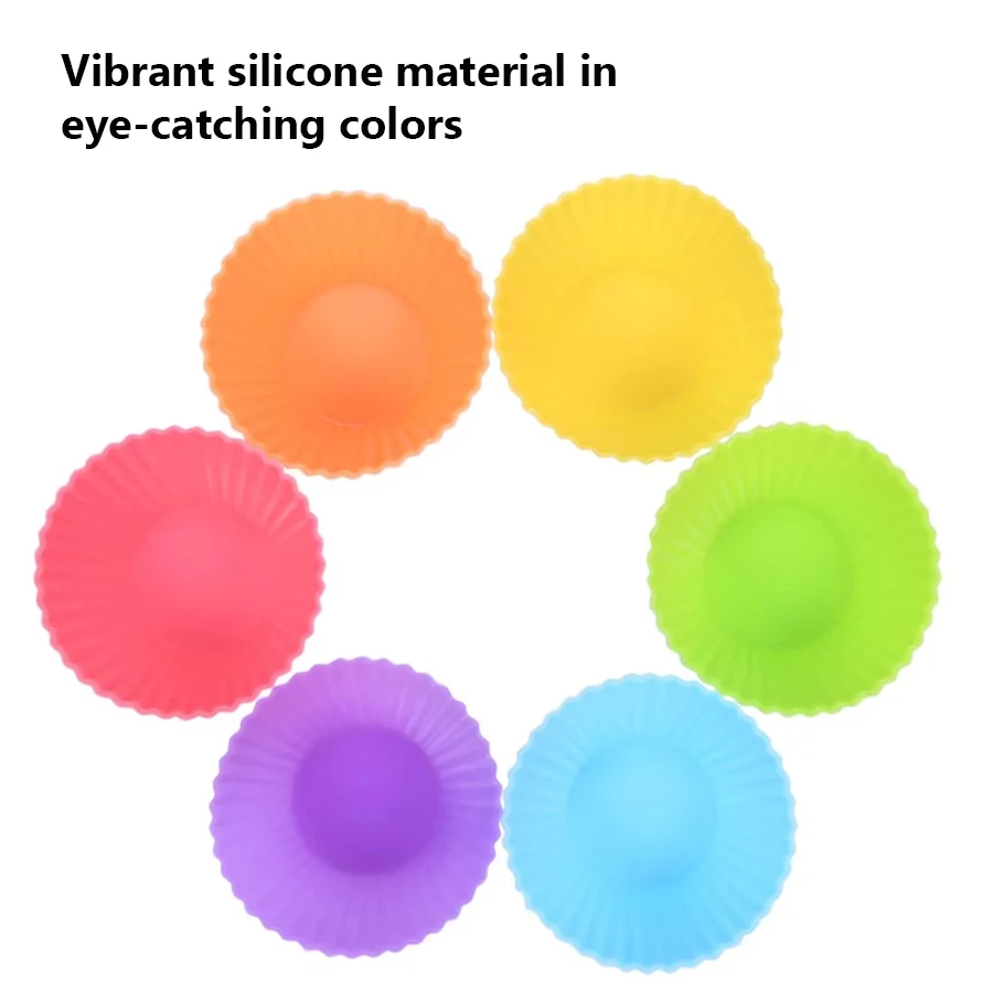 12Pcs Silicone Cup Cake Tool B - Baking Kitchen Diy recensione e prezzo