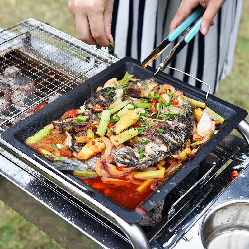Outdoors Thick Square Grill Pa - Kitchen Baking Tray Organiser recensione e prezzo