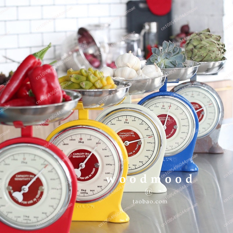 Retro metal table scale 2KG 🥰  - Kitchen Baking Machine recensione e prezzo