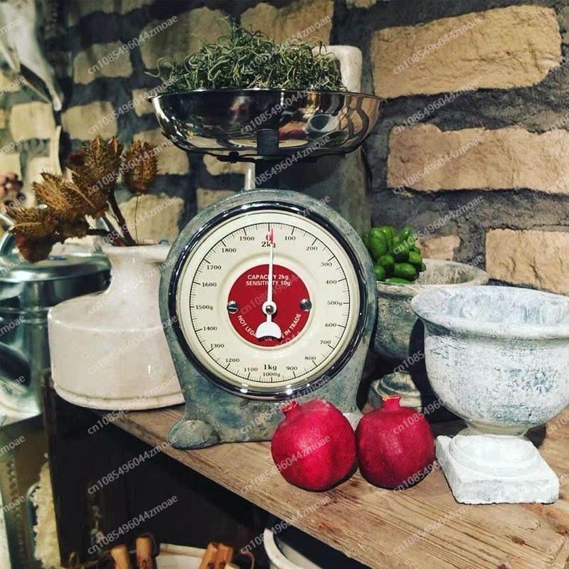 Retro metal table scale 2KG 🥰  - Kitchen Baking Machine recensione e prezzo