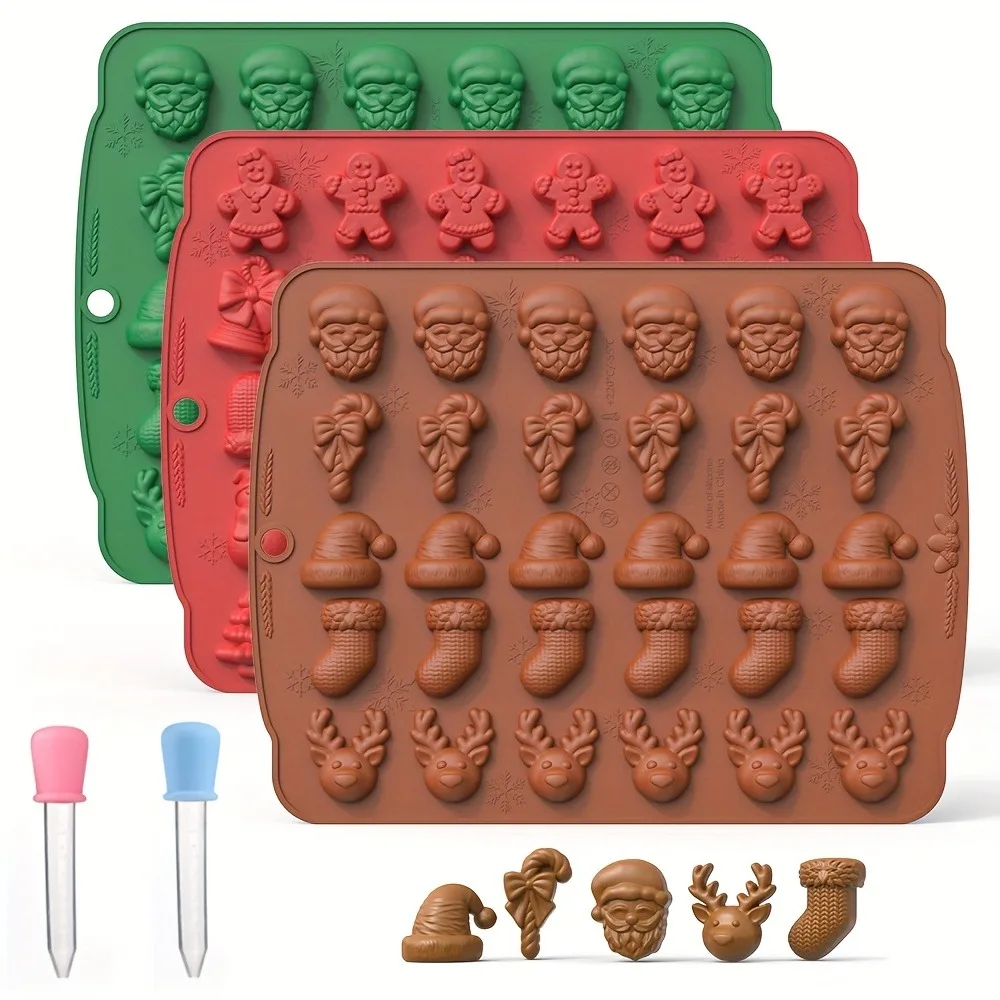 Christmas Silicone Chocolate M - Kitchen Baking Gloves recensione e prezzo