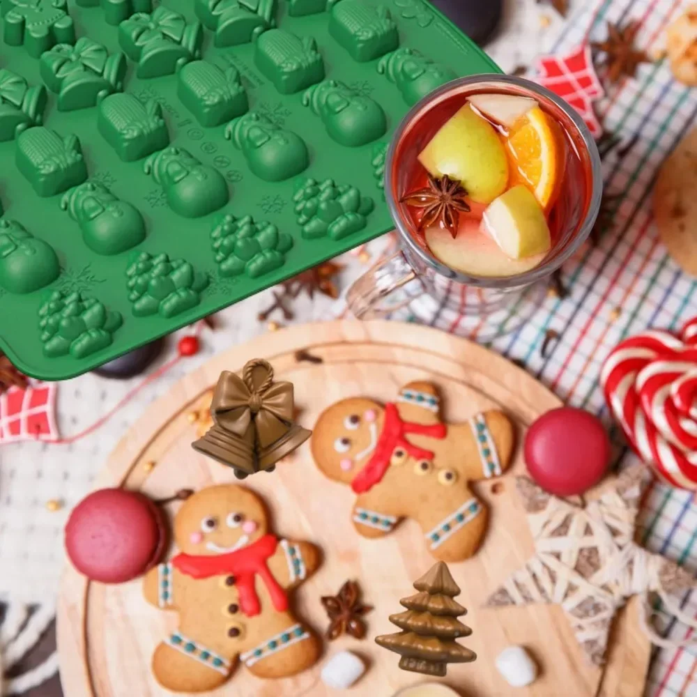 Christmas Silicone Chocolate M - Kitchen Baking Gloves recensione e prezzo