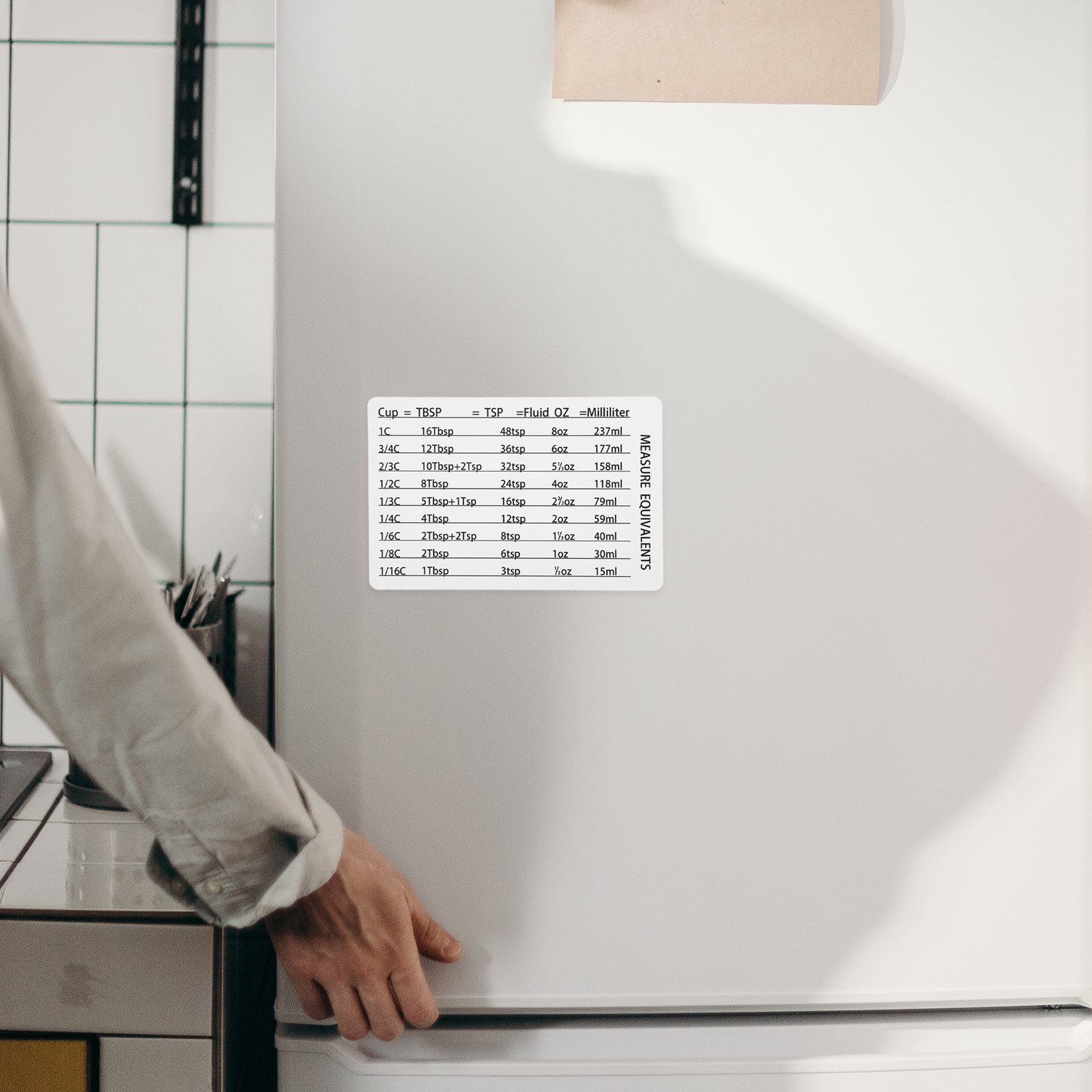 Magnetic PVC Kitchen Conversio - Kitchen Baking Conversion Chart recensione e prezzo