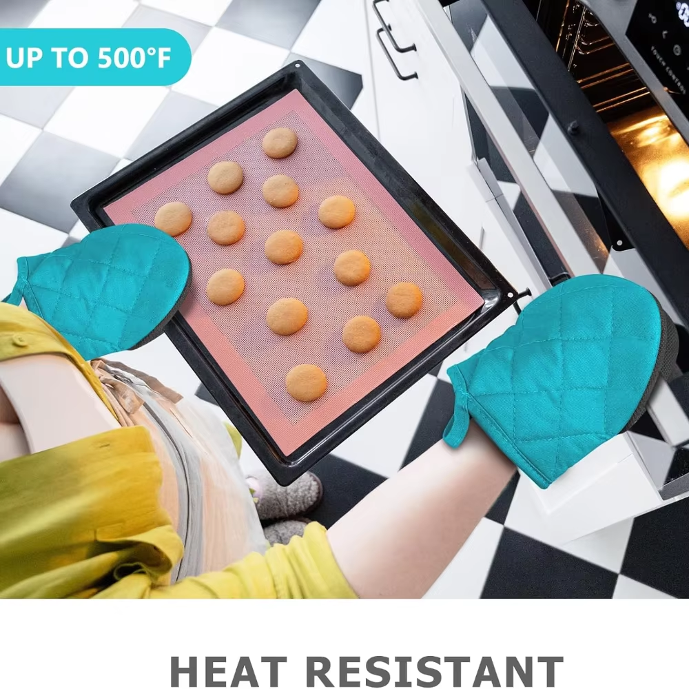 1 Pair Kitchen Oven Gloves Hig - Kitchen Baking Gloves recensione e prezzo