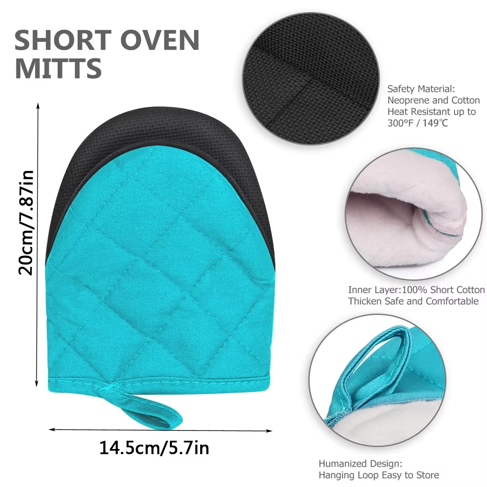 1 Pair Kitchen Oven Gloves Hig - Kitchen Baking Gloves recensione e prezzo