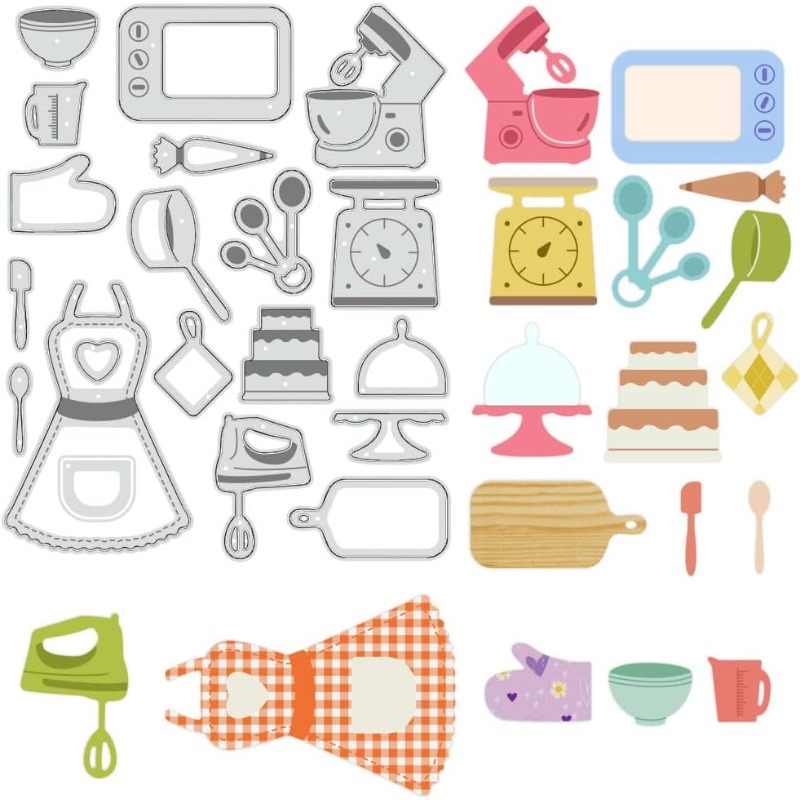 1pcs Baking Tools Cutting Dies - Kitchen Baking Gloves recensione e prezzo