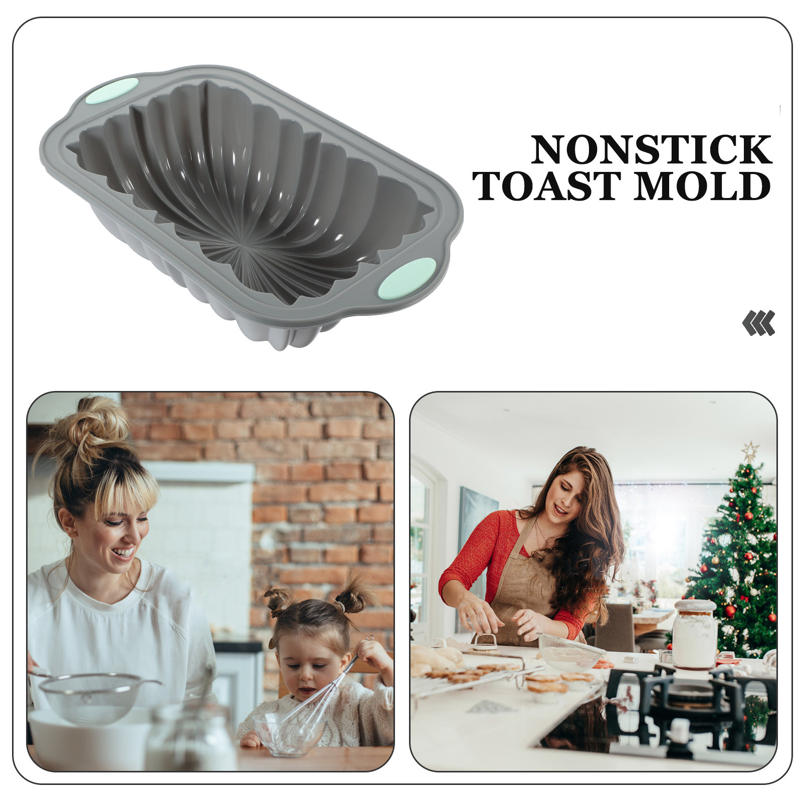 Silicone Toast Mold Non-Stick  - Baking Kitchen Diy recensione e prezzo