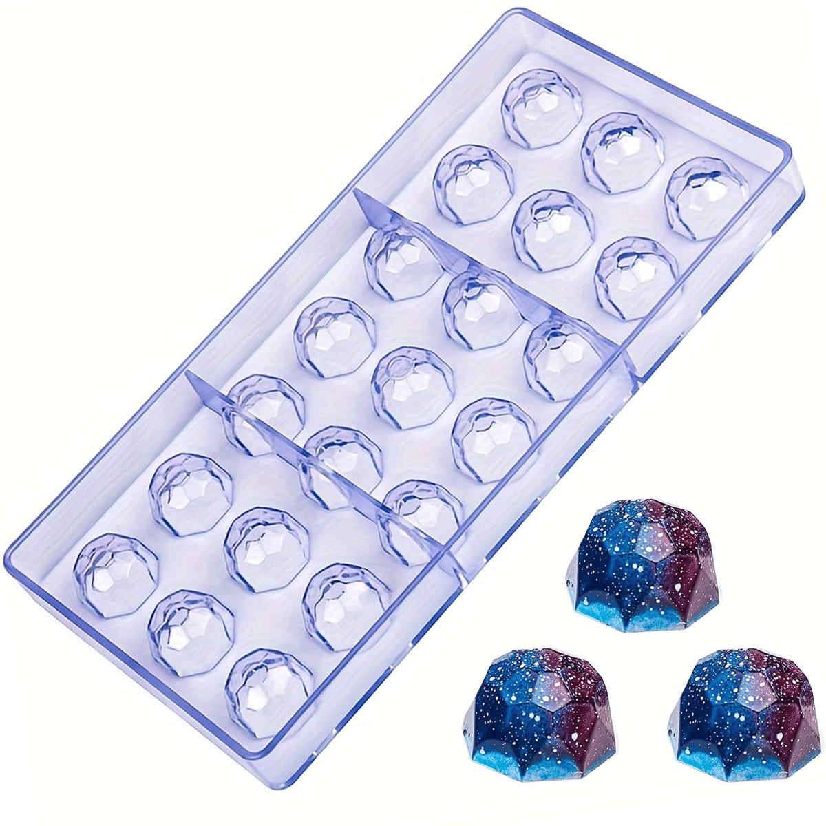 1PC 21-Hole Diamond Styles Ice - Baking Kitchen Diy recensione e prezzo
