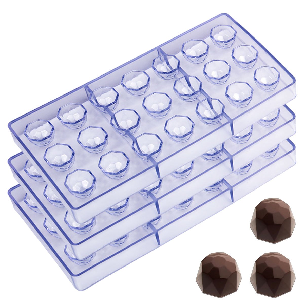 1PC 21-Hole Diamond Styles Ice - Baking Kitchen Diy recensione e prezzo