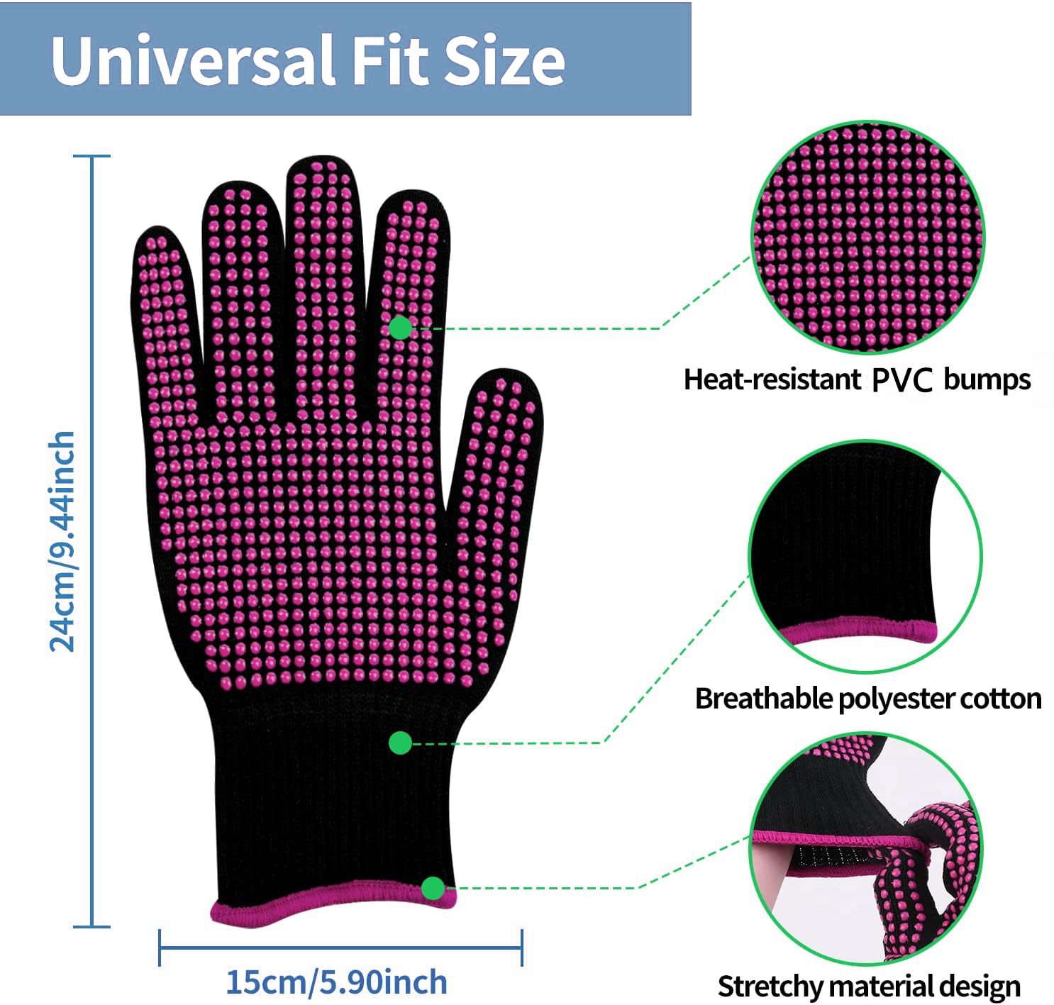1 Pair Barbecue Anti-scald Glo - Kitchen Baking Gloves recensione e prezzo
