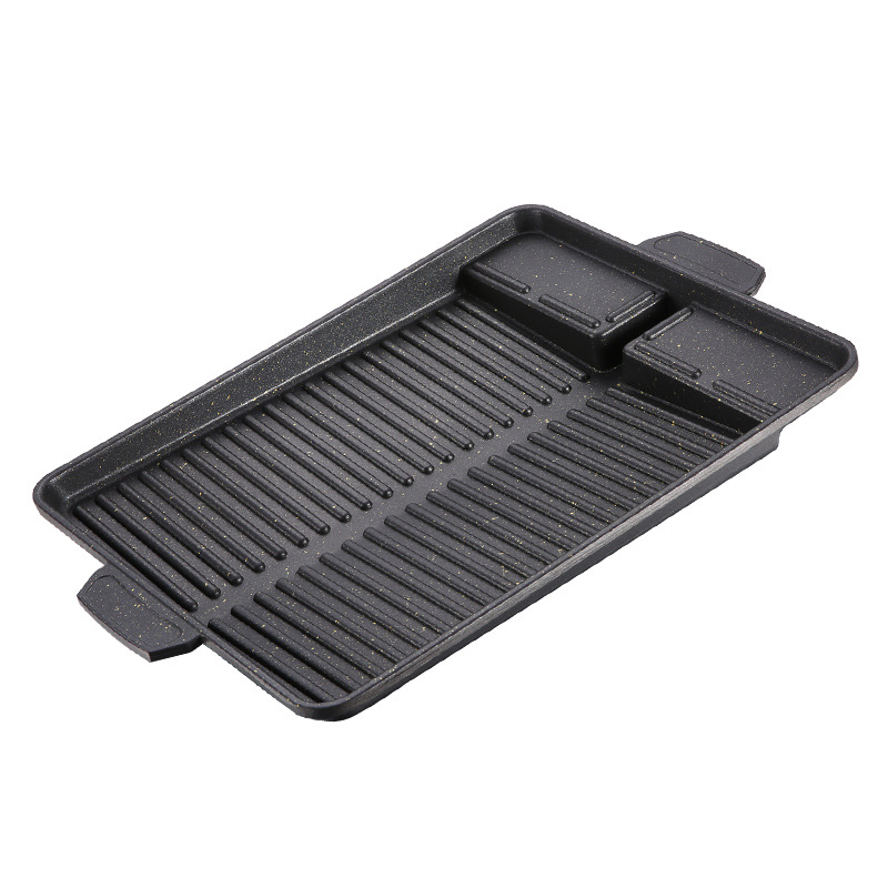 BBQ Grill Pan Plate 32 X 26cm  - Kitchen Baking Tray Organiser recensione e prezzo