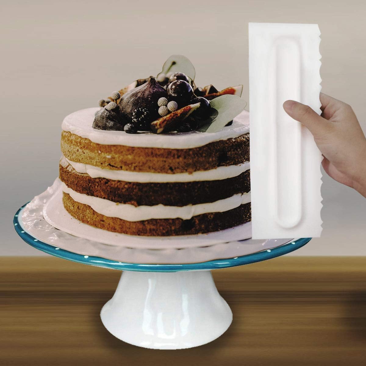 Cake Scraper Set Decorating Co - Baking Kitchen Diy recensione e prezzo