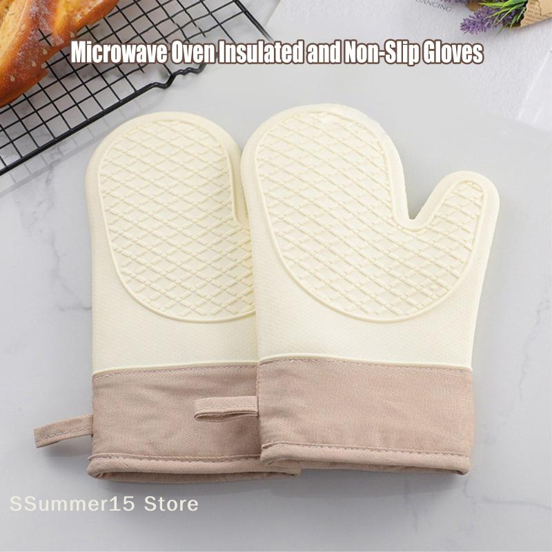 【R】Silicone Heat-insulating Gl - Kitchen Baking Gloves recensione e prezzo