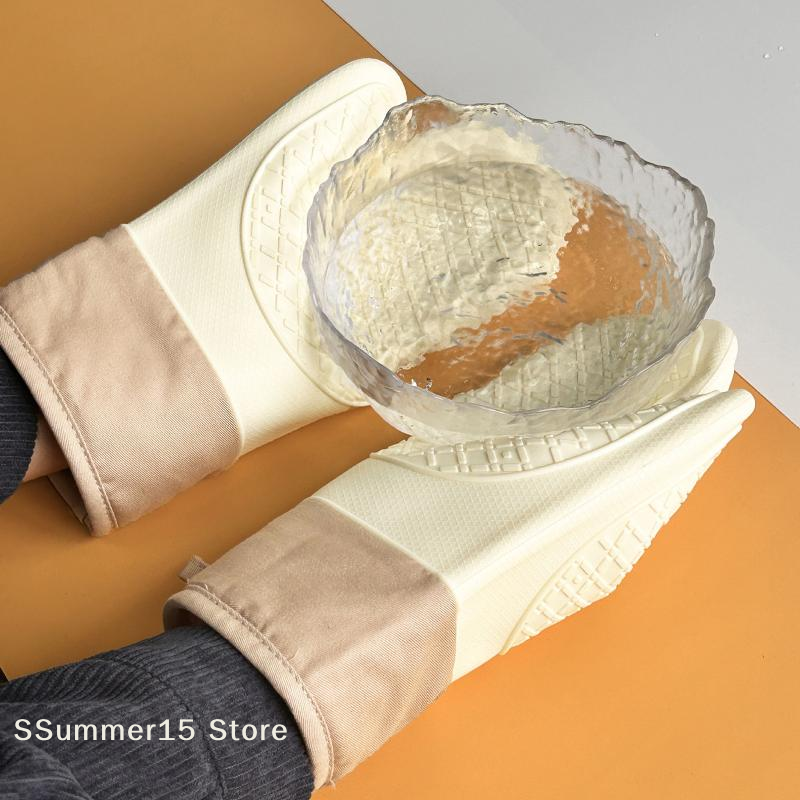 【R】Silicone Heat-insulating Gl - Kitchen Baking Gloves recensione e prezzo